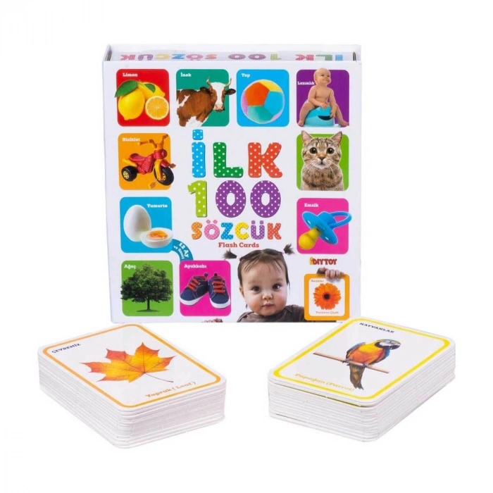 ILK 100 SOZCUK FLASH CARD EGITICI KARTLAR