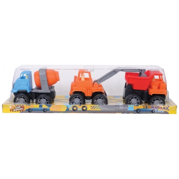 IS MAKINELERI-WORK MACHINES-3LU BLISTERLI