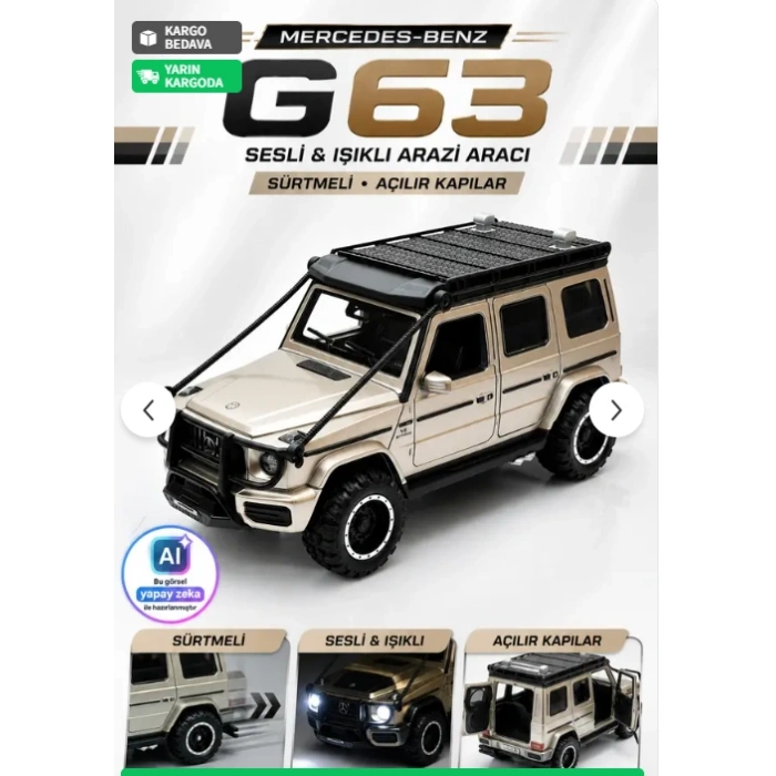 Jeep Işıklı ve Sesli