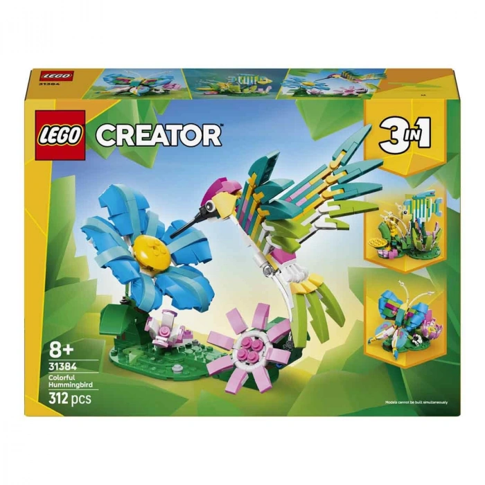 LEGO CREATOR VAHŞİ HAYVANLAR RENKLİ SİNEK KUŞU