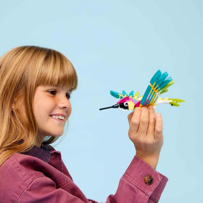 LEGO CREATOR VAHŞİ HAYVANLAR RENKLİ SİNEK KUŞU