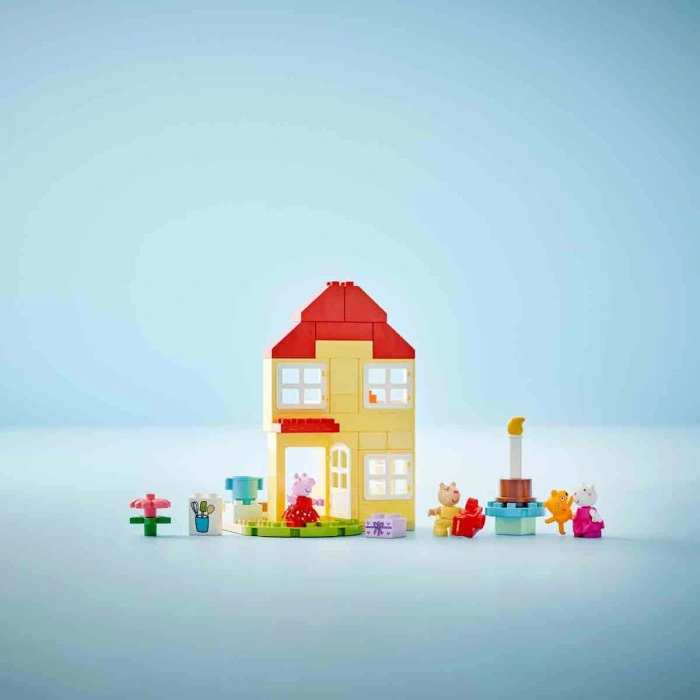 LEGO DUPLO PEPPA PİG DOĞUM GÜNÜ EVİ