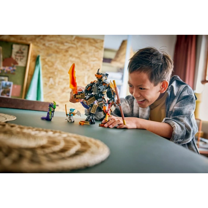 Lego Mekanik Cole Ve Ejderha Zane