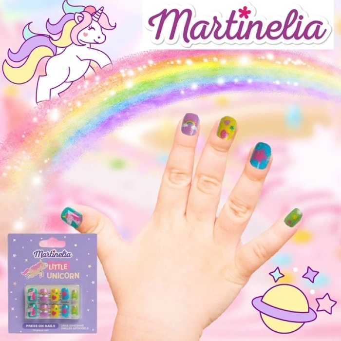 MARTINELIA LITTLE UNICORN PRESS ON NAIL