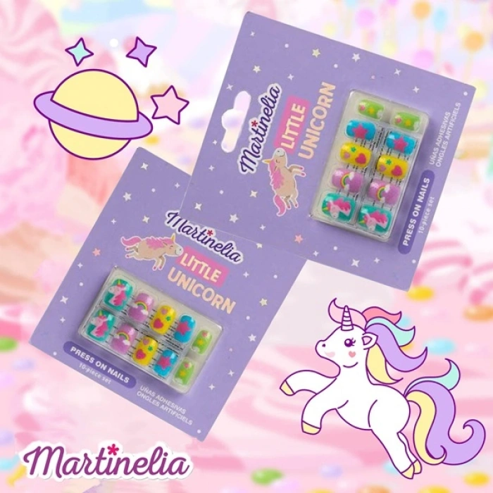 MARTINELIA LITTLE UNICORN PRESS ON NAIL