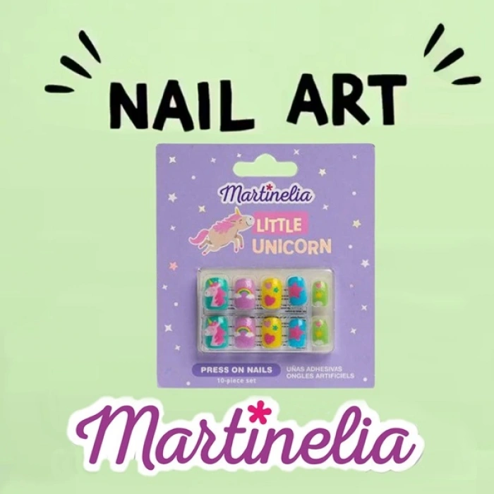 MARTINELIA LITTLE UNICORN PRESS ON NAIL