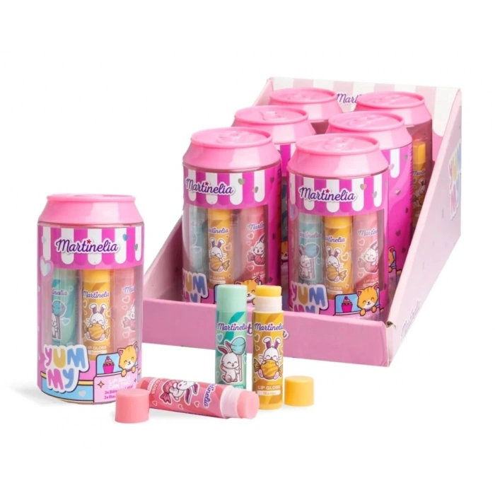 MARTINELIA YUMMY LIP BALM CAN TRIO