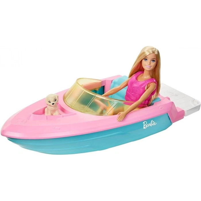 Mattel Barbie Bebek ve Teknesi Oyun Seti GRG30