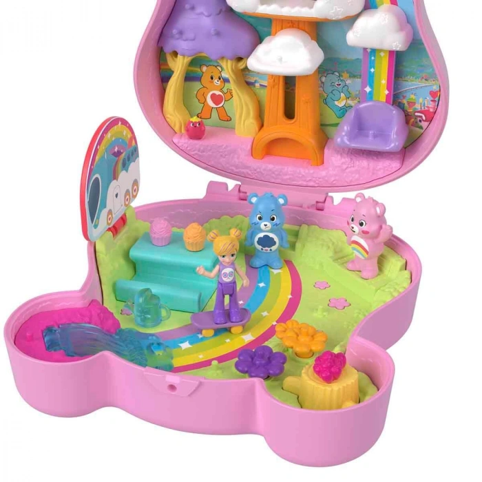 Mattel Polly Pocket Care Bears Mikro JCC14