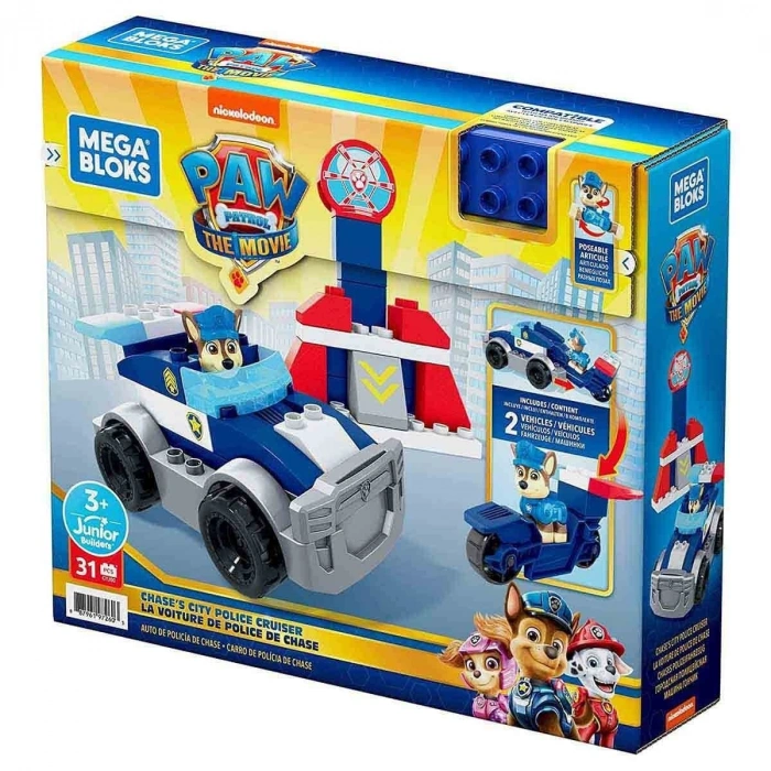 MEGA CONSTRUX PAW PATROL CHASEİN POLİS ARACI