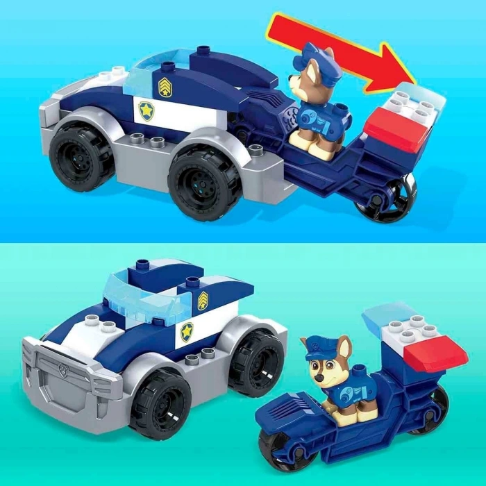 MEGA CONSTRUX PAW PATROL CHASEİN POLİS ARACI