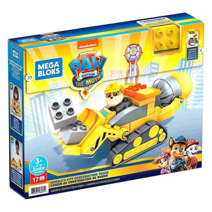 MEGA CONSTRUX PAW PATROL RUBBLEIN İNŞAAT KAMYONU