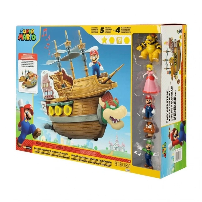 NİNTENDO SUPER MARİO DELUXE OYUN SETİ BOWSER SHİP