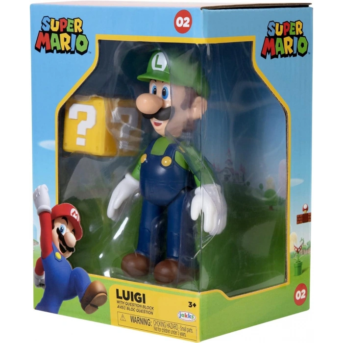 NİNTENDO SUPER MARİO FİGÜRÜ LUIGI 10 CM