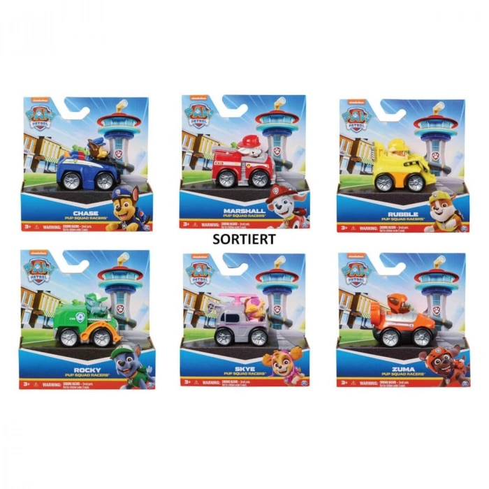 PAW PATROL MİNİ PUP SQUAD ARAÇ ÇEŞİTLERİ ASORTİ