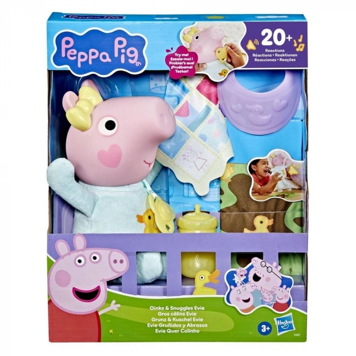 PEPPA PİG OINKS AND SNUGGLES EVİE