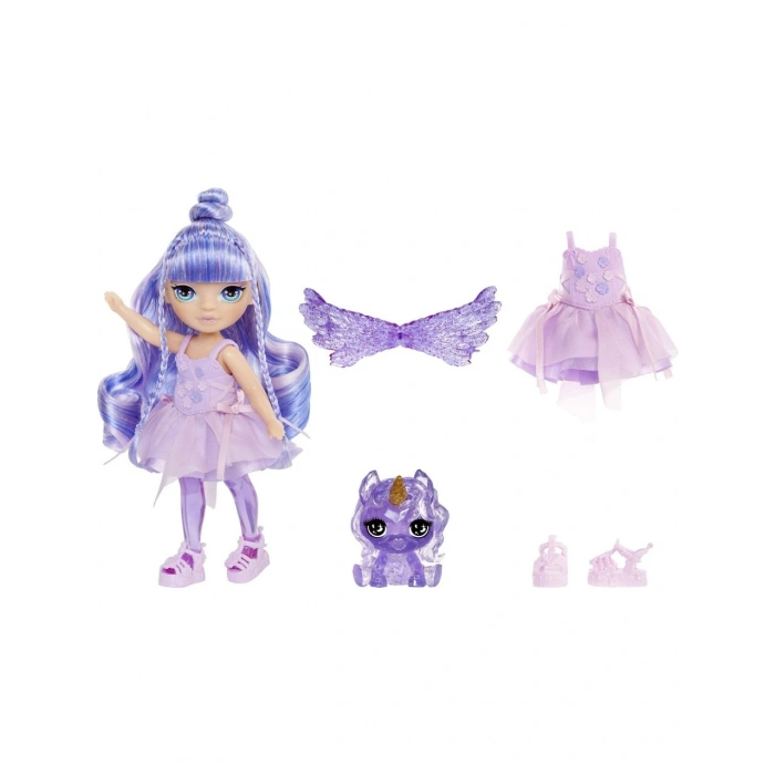 RAİNBOW HIGH GÖKKUŞAĞI PERİ BEBEK AMETİST