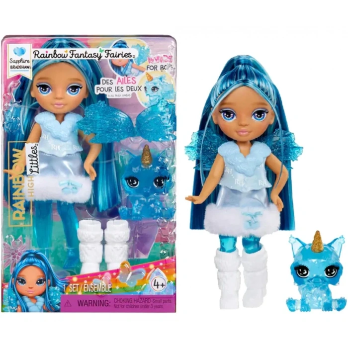 RAİNBOW HIGH GÖKKUŞAĞI PERİ BEBEK SAFİR