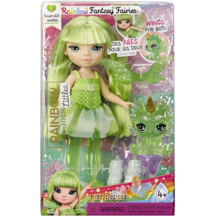 RAİNBOW HIGH GÖKKUŞAĞI PERİ BEBEK ZÜMRÜT