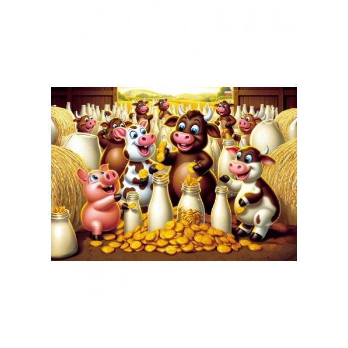 SUT HAZINESI 25 PARCA PUZZLE ART KIDS