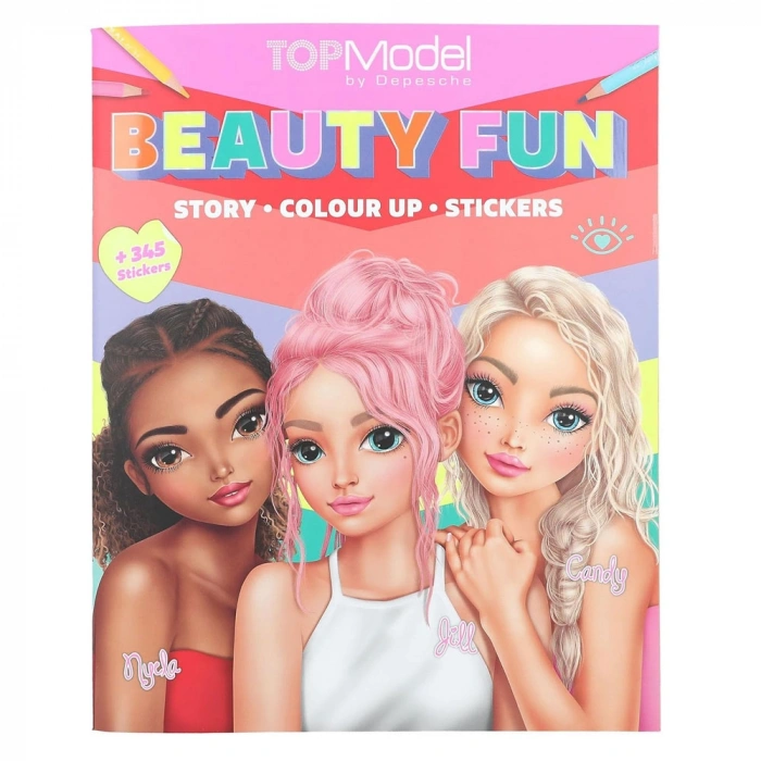 Top Model Beauty Fun Boyama Kitabı 13137