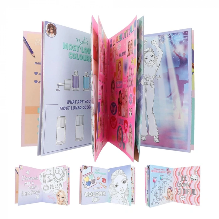 Top Model Beauty Fun Boyama Kitabı 13137