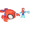 Marvel Spidey and His Amazing Friends Water Webs Spider-Crab Figür Seti
