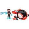 Marvel Spidey and His Amazing Friends Water Webs Miles Morales & Spin Dolphin Figür Seti