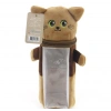 Vuki Şekilli Peluş Kalem Kutu Kedi 0126-05