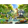 PANDALARIN BANYO KEYFİ 50 PARÇA PUZZLE ART KIDS