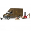 Bruder Mercedes Benz Ups Kargo Transpalet 02678