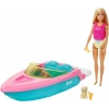 Mattel Barbie Bebek ve Teknesi Oyun Seti GRG30