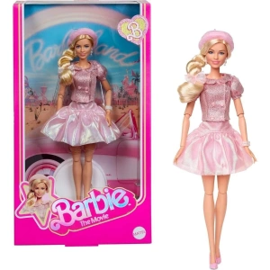 Mattel Barbie: Pembe Bereli Barbie Bebek JBJ53