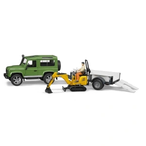Bruder Land R Arazi Aracı Jcb Mini Kazıcı 02593