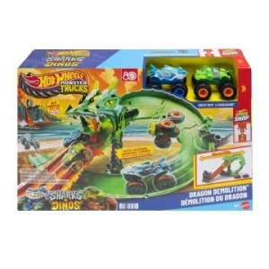 Mattel Monster Köpek Balığı ve Dinozor JFR06