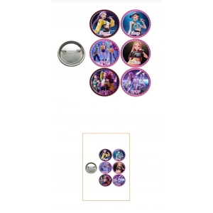 K-POP 6lı Parti Rozeti