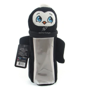 Vuki 3D Peluş Pvc Dikey Kalem Kutu Penguen 0125-08