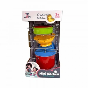 RENKLİ METAL TENCERE SETİ