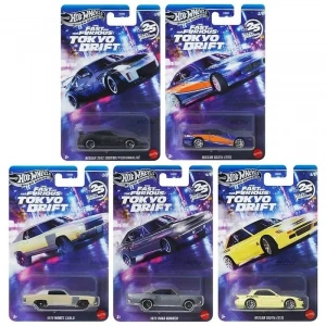 Mattel Hot Wheels Fast Furious Temalı Araba Seti HNR88