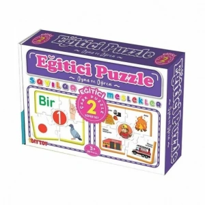 CARK EGITICI PUZZLE SAYILAR-MESLEKLER  -