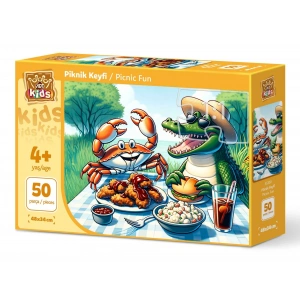 PIKNIK KEYFI 50 PARCA PUZZLE ART KIDS