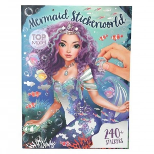 TOP Model Metalik Stickerworld Deniz Kızı