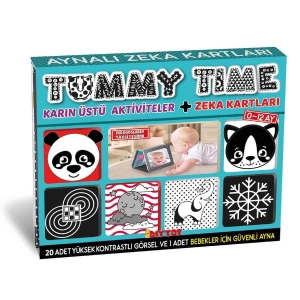 TUMMY TIME AYNALI ZEKA KARTLARI 0-12 AY -