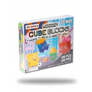 WOODEN CUBE BLOCKS