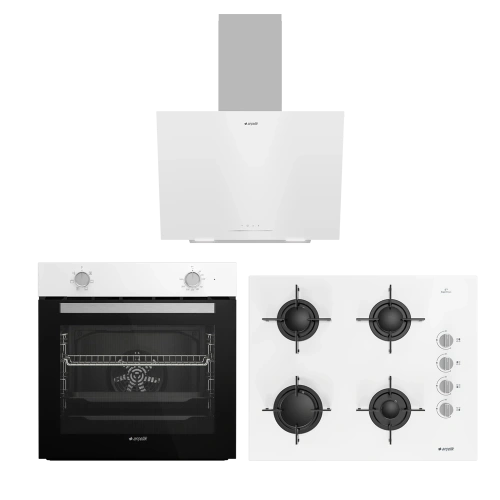 Arçelik Eko Beyaz Inci Ankastre Set