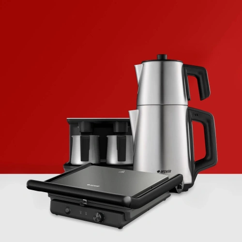 Arçelik Gri Süper Mutfak Seti