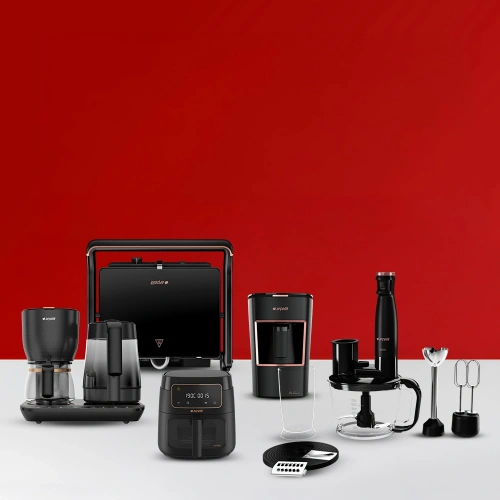 Arçelik Gurme Siyah Tam Set