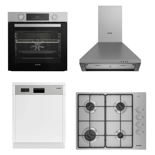 Arçelik İnoks Bulaşık Makineli Ankastre Set