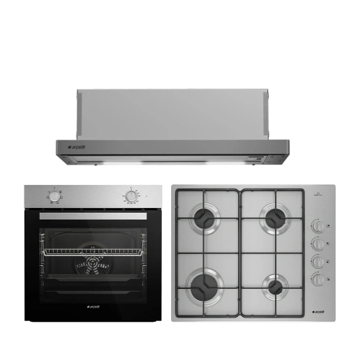 Arçelik Inox Ankastre Set
