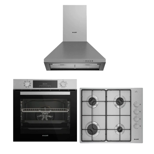 Arçelik Inox Çizgi Ankastre Set